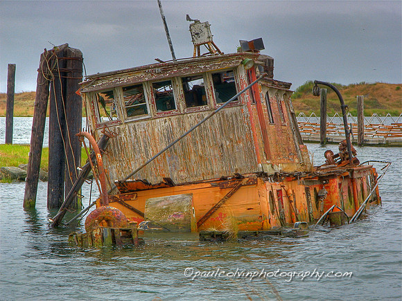 Mary D, Hume in Gold Beach Harbor